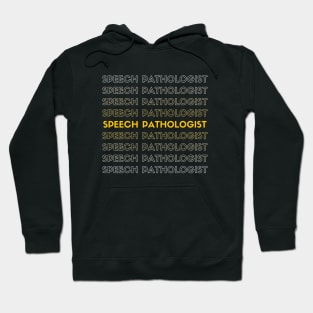 Speech Pathologist yellow Hoodie